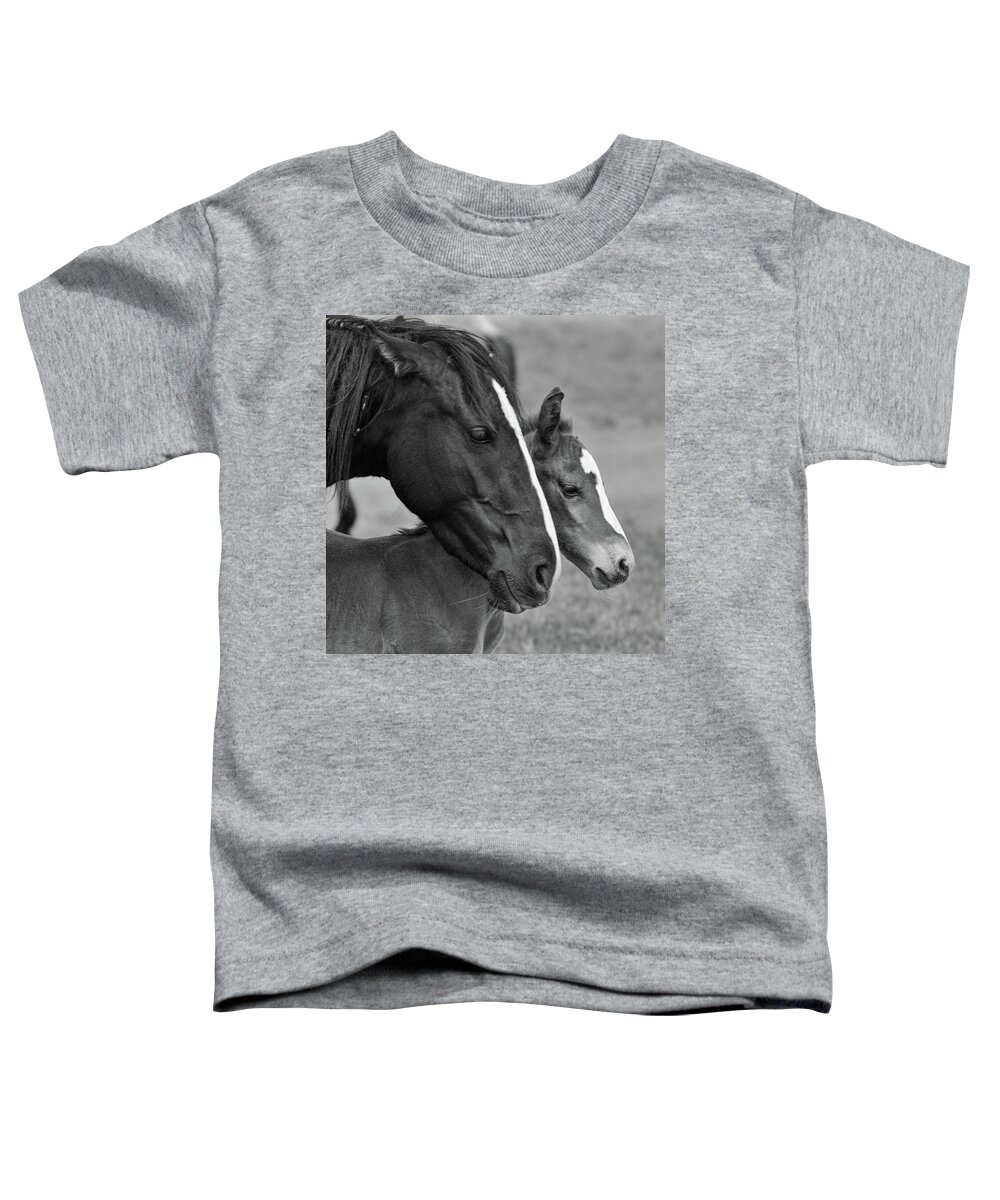 Wild Horse Toddler T-Shirt featuring the photograph All the love by Mary Hone