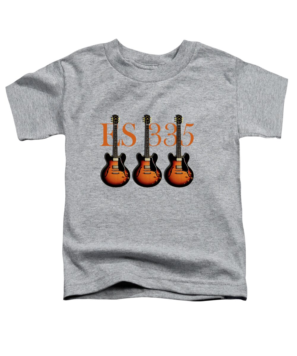 Gibson Es335 Toddler T-Shirt featuring the photograph Gibson ES 335 1959 by Mark Rogan