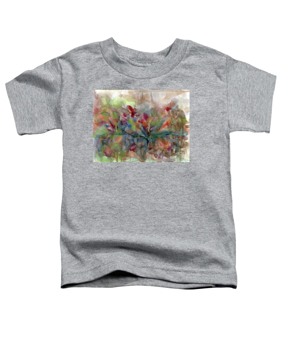 New Orleans Toddler T-Shirt featuring the painting Bayou Flow by Francelle Theriot