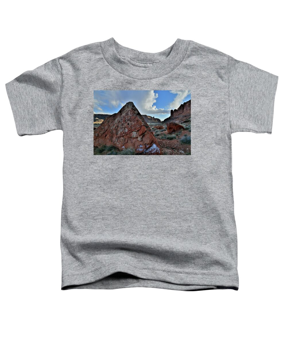Highway 313 Toddler T-Shirt featuring the photograph Beautiful Utah 313 Corridor by Ray Mathis