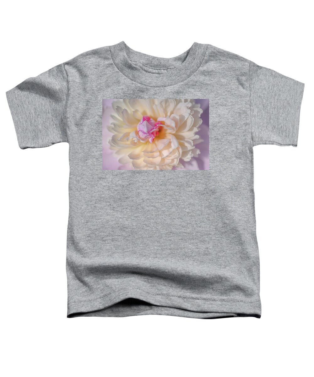 Jenny Rainbow Fine Art Photography Toddler T-Shirt featuring the photograph Bowl of Beauty. Peony Flower by Jenny Rainbow