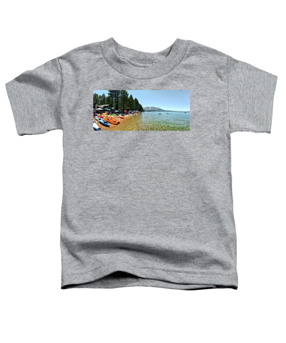 Joe Lach Toddler T-Shirt featuring the photograph Camp Richardson by Joe Lach