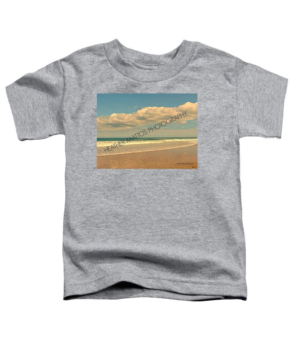 Cape Cod Toddler T-Shirt featuring the photograph Cape Cod National Seashore by Heather M Photography