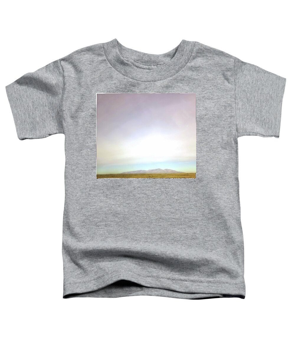 New Mexico Toddler T-Shirt featuring the photograph Capitan Mountain by Natural Abstract Photography