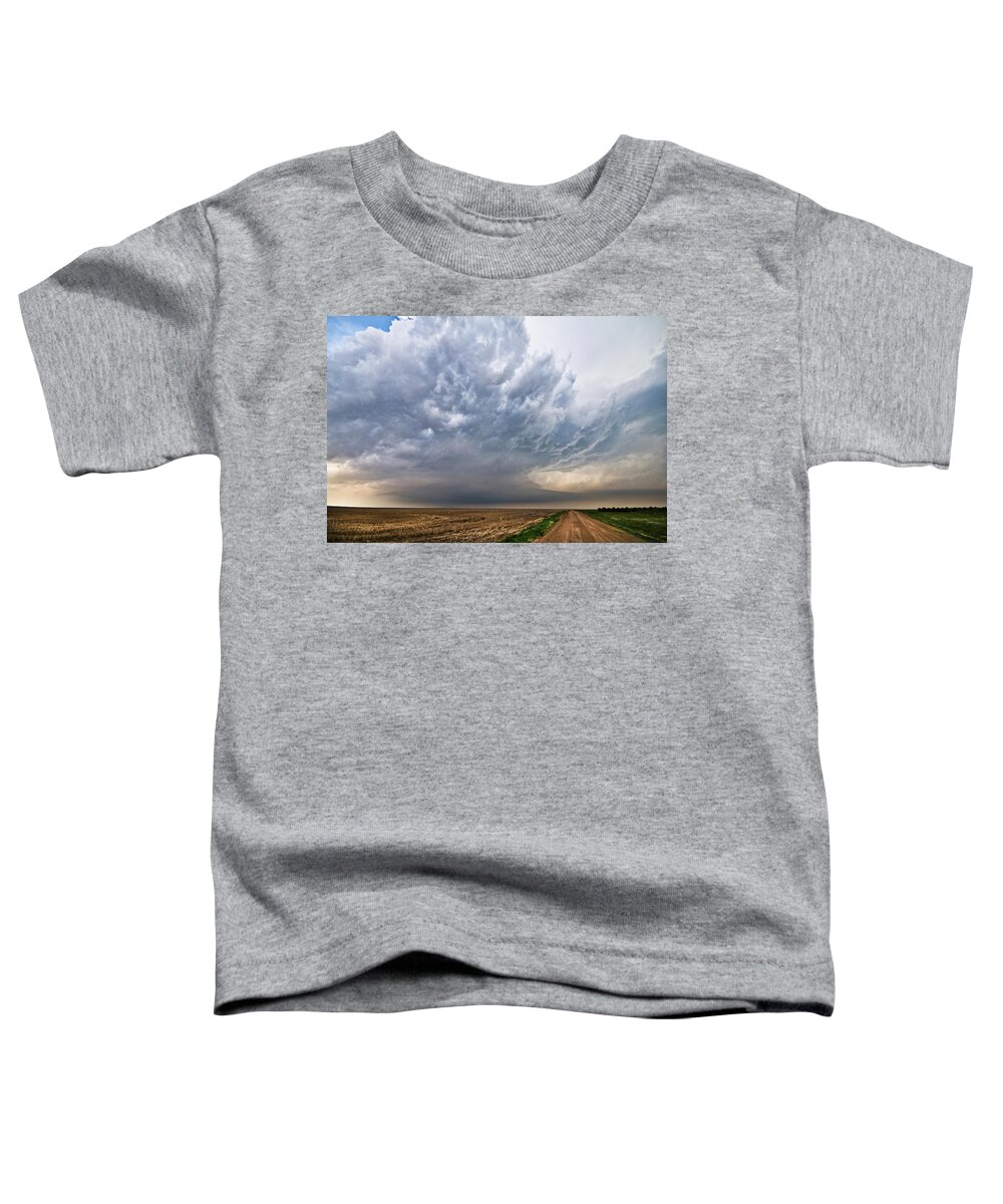 Colorado Toddler T-Shirt featuring the photograph Colorado Supercell by Ryan Crouse