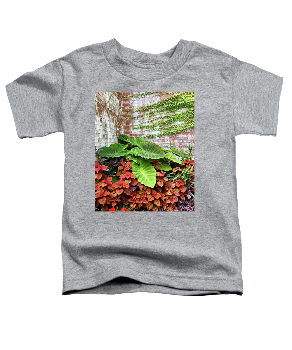 Garden Toddler T-Shirt featuring the photograph Colorful Flower Garden by Pheasant Run Gallery