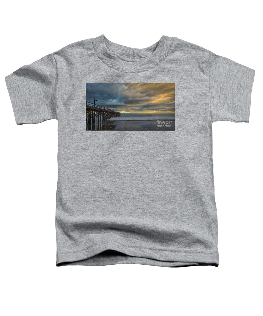 Evening Clouds Toddler T-Shirt featuring the photograph Evening Clouds by Mitch Shindelbower