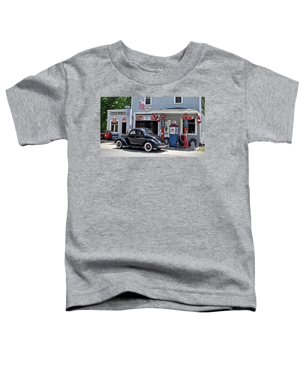 1937 Toddler T-Shirt featuring the photograph Fill Up At Ernie's by Ron Long