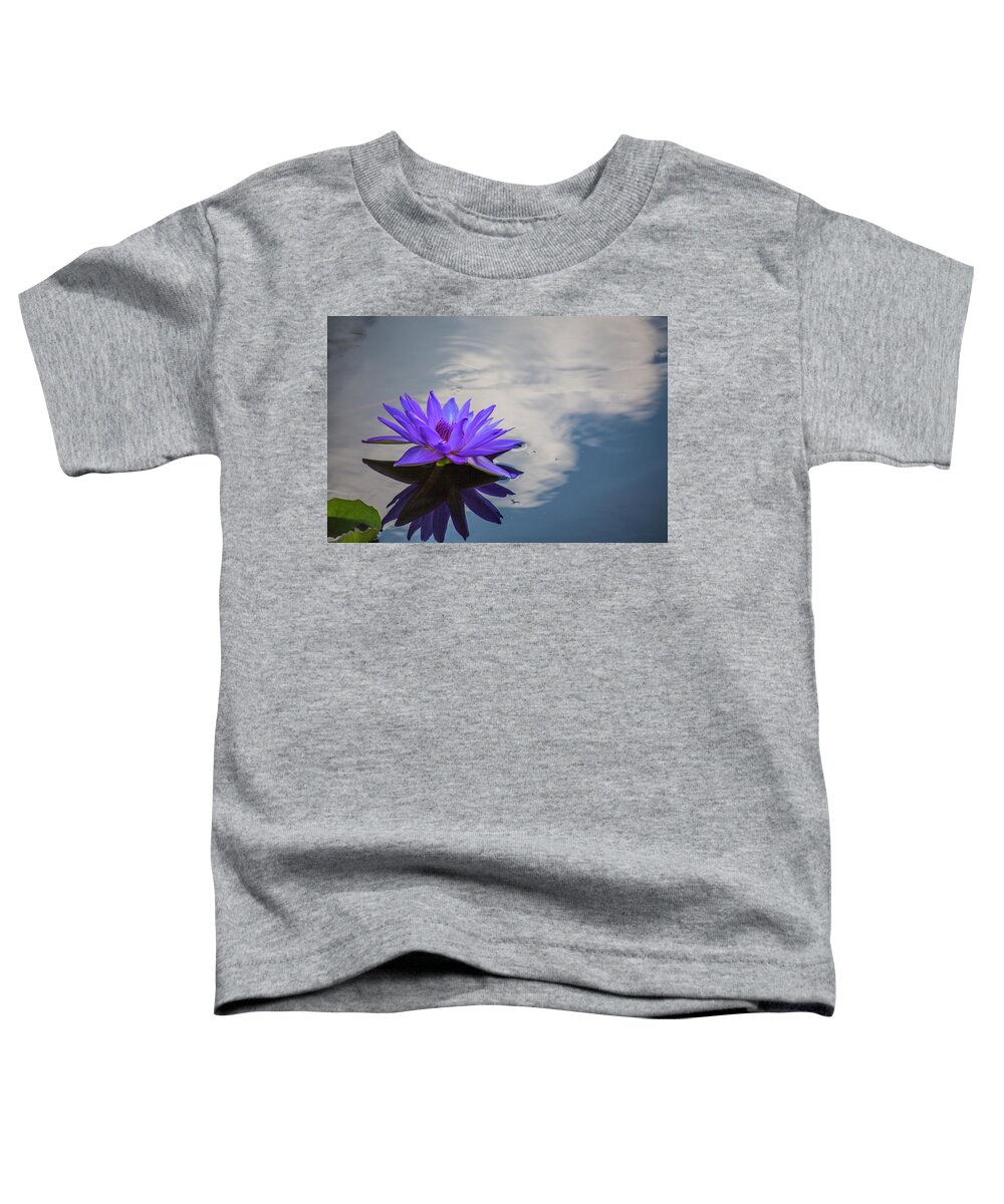Floral Toddler T-Shirt featuring the photograph Floating on a Cloud by John Rivera