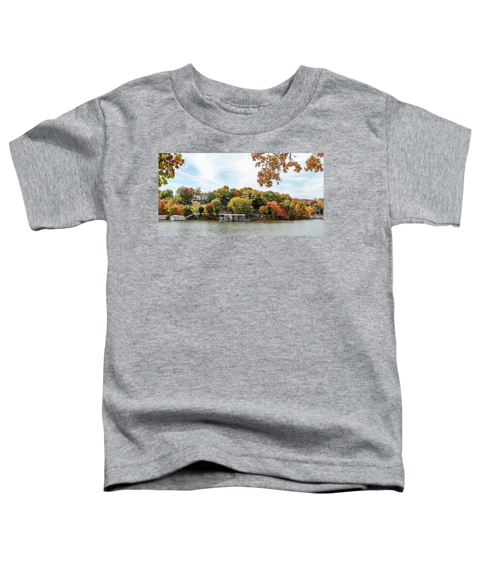 Autumn Toddler T-Shirt featuring the photograph Grand Lake Autumn by David Wagenblatt