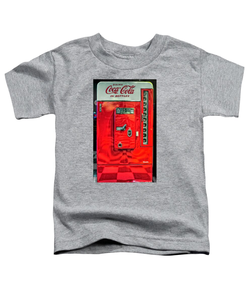 Coca Cola Toddler T-Shirt featuring the photograph Have a Coke by Arttography LLC