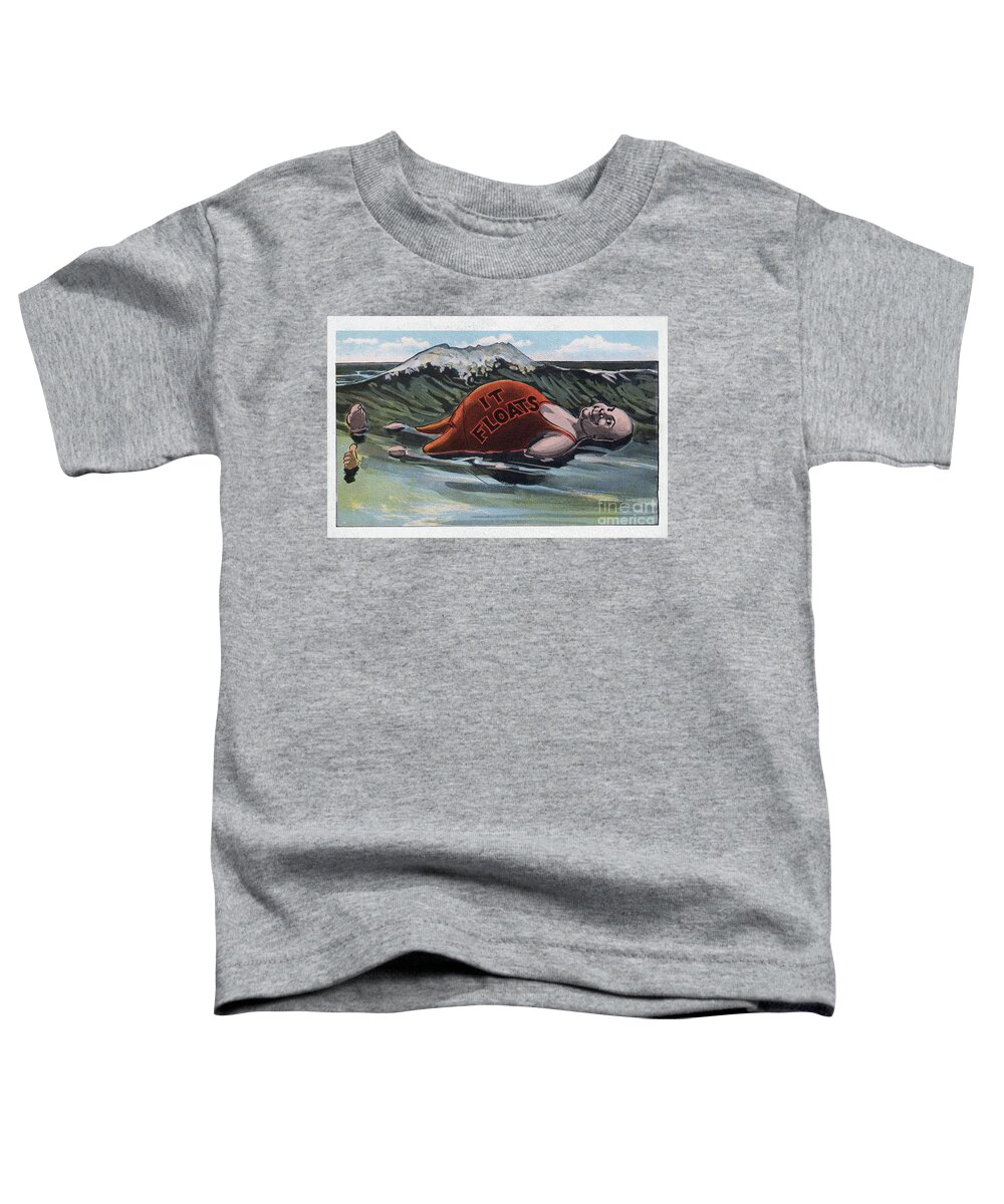 It Toddler T-Shirt featuring the photograph It Floats - man by Mark Miller