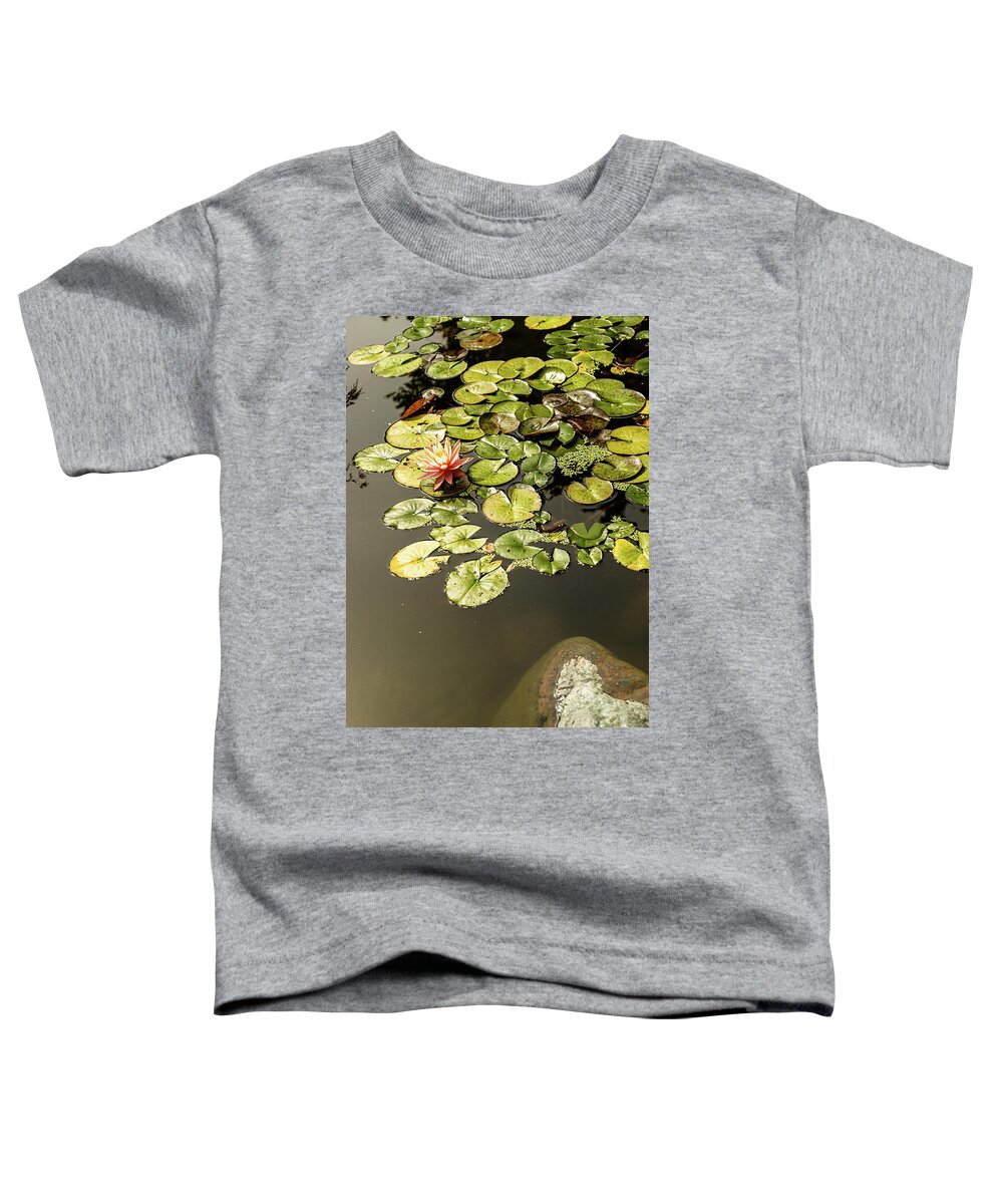 Landscapes Toddler T-Shirt featuring the photograph Japanese Garden-3 by Claude Dalley