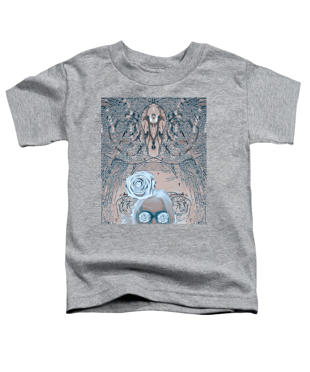 Sea Toddler T-Shirt featuring the digital art Jungian Fractality by Alexandra Vusir