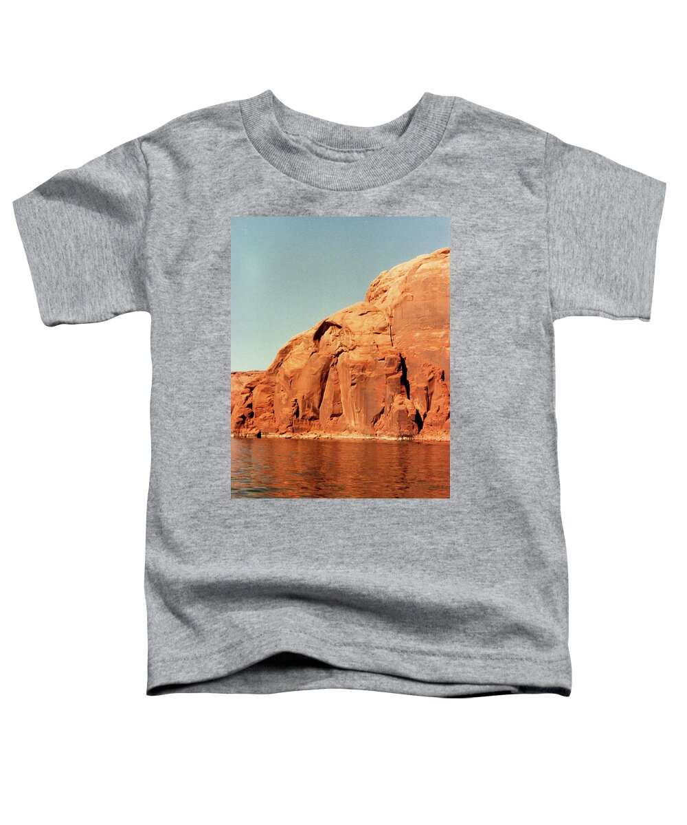 Travel Toddler T-Shirt featuring the photograph Lake Powell by Karen Stansberry