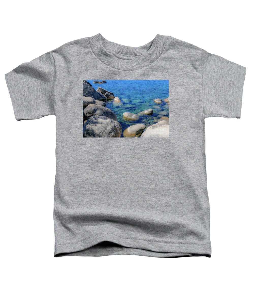 Lake Tahoe Toddler T-Shirt featuring the photograph Lake Tahoe by Veronica Batterson