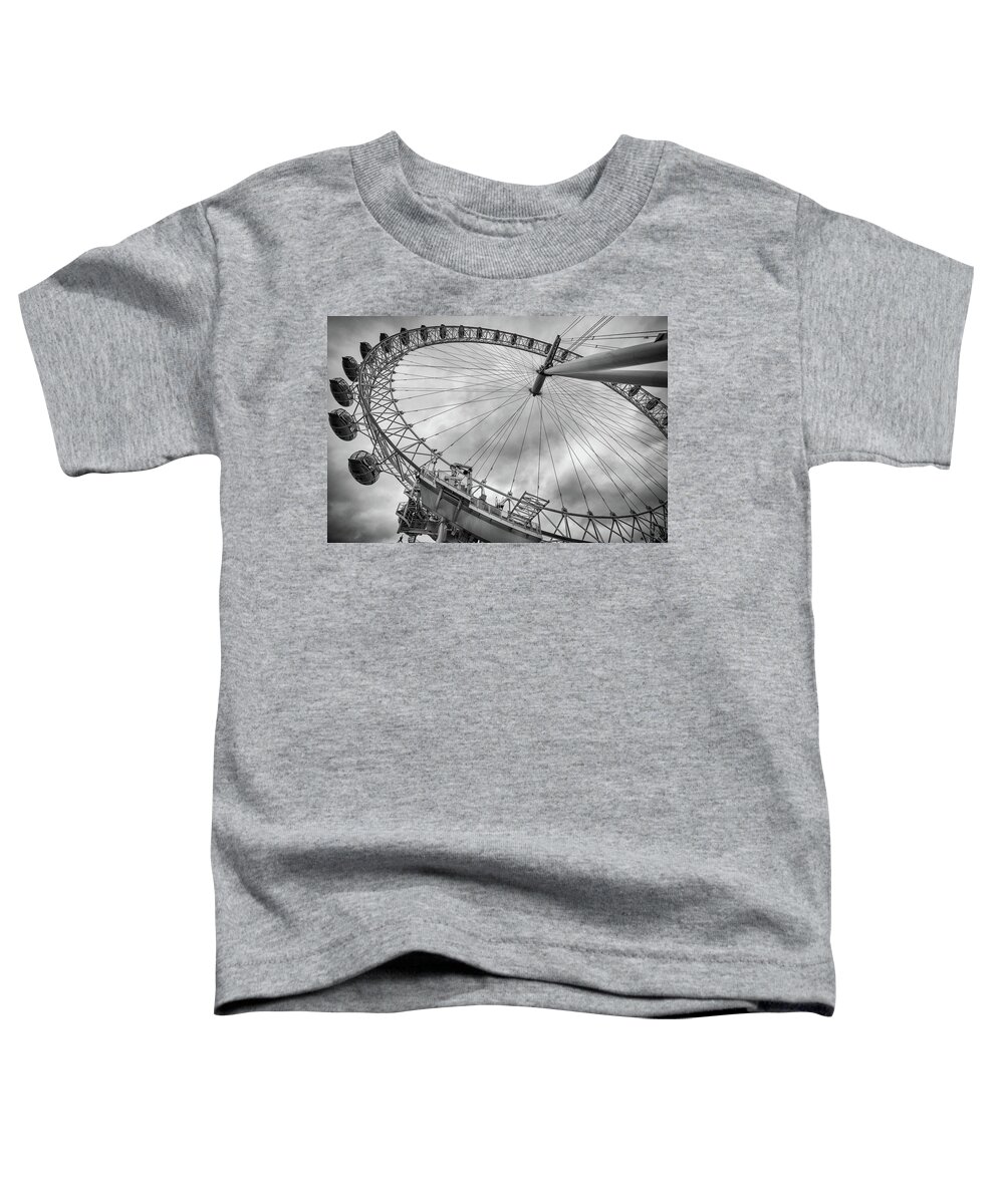 Eye Toddler T-Shirt featuring the photograph London Eye 1 by Nigel R Bell