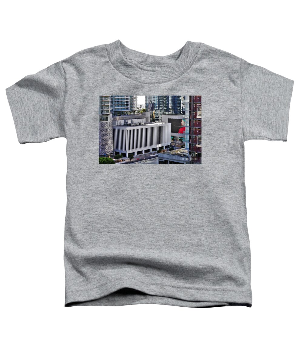 Los Angeles Toddler T-Shirt featuring the photograph Los Angeles Series - Flower and West 12th by Lee Antle