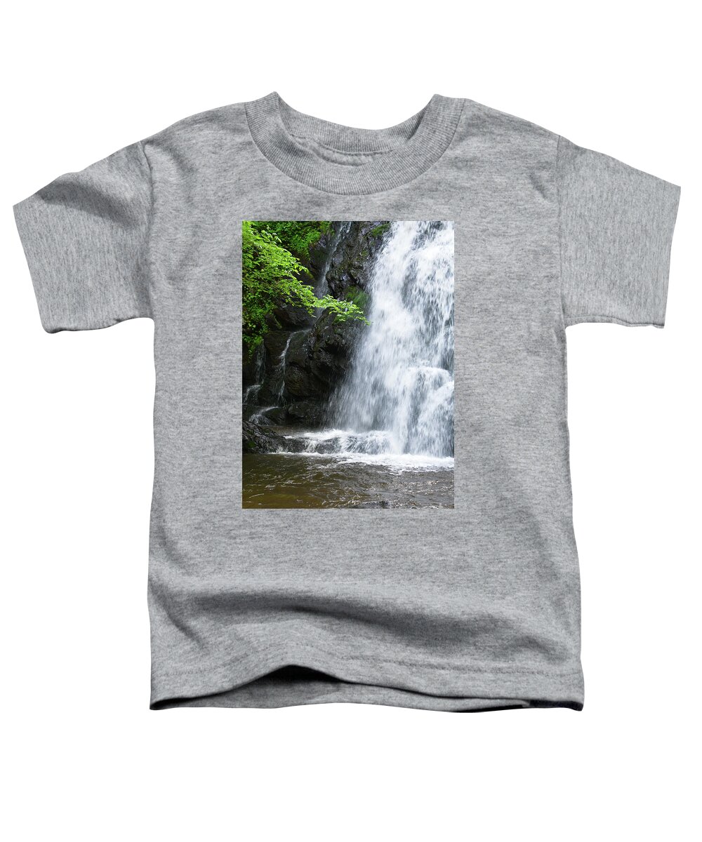 Tennessee Toddler T-Shirt featuring the digital art Near The Waterfall by Phil Perkins