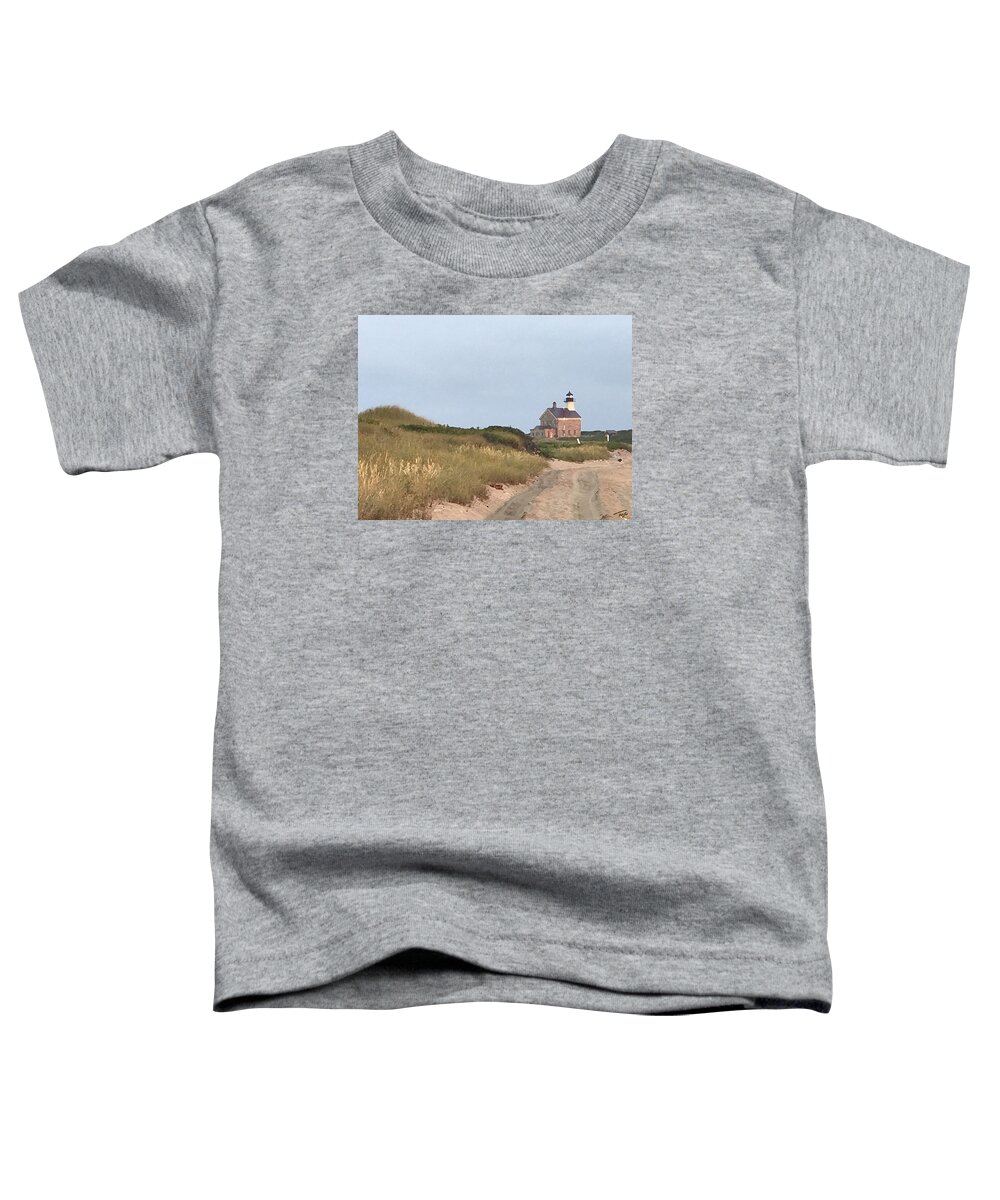 Lighthouse Toddler T-Shirt featuring the photograph North Light by Tom Johnson