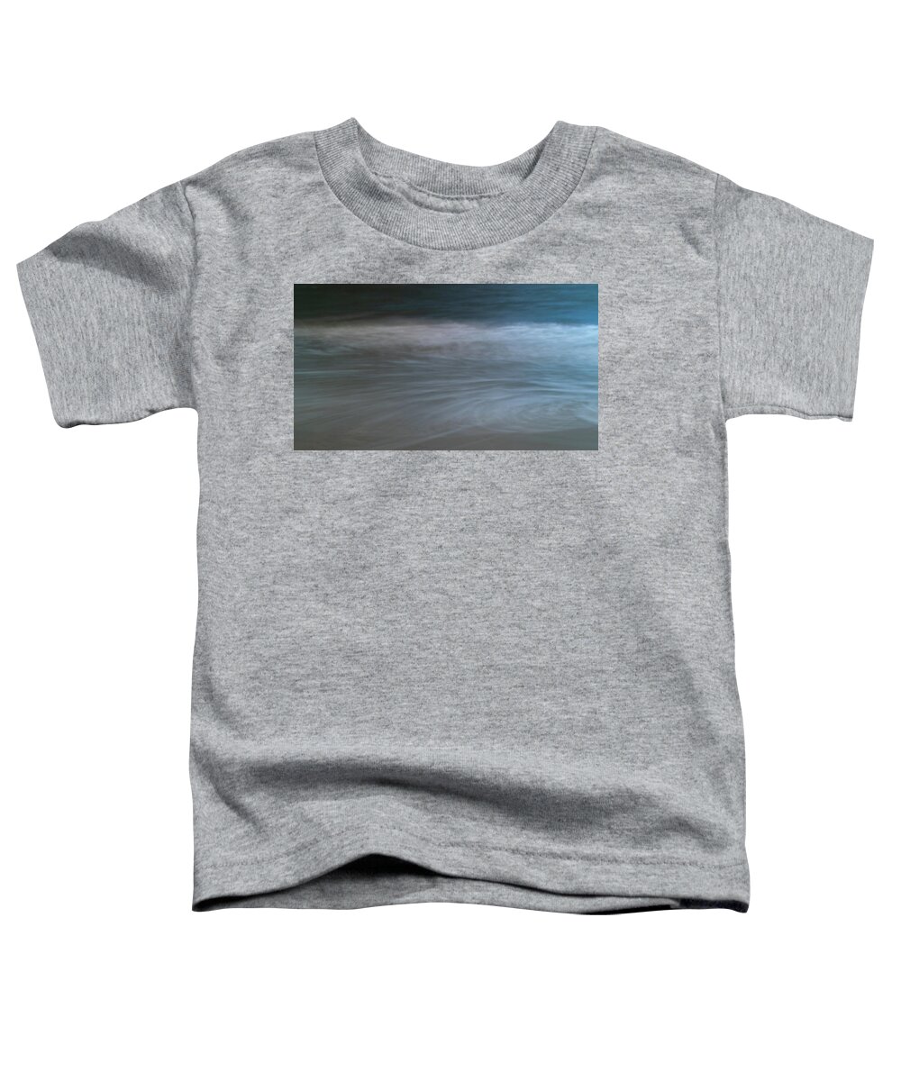 Ocean Toddler T-Shirt featuring the photograph Ocean in Motion by Vicky Edgerly