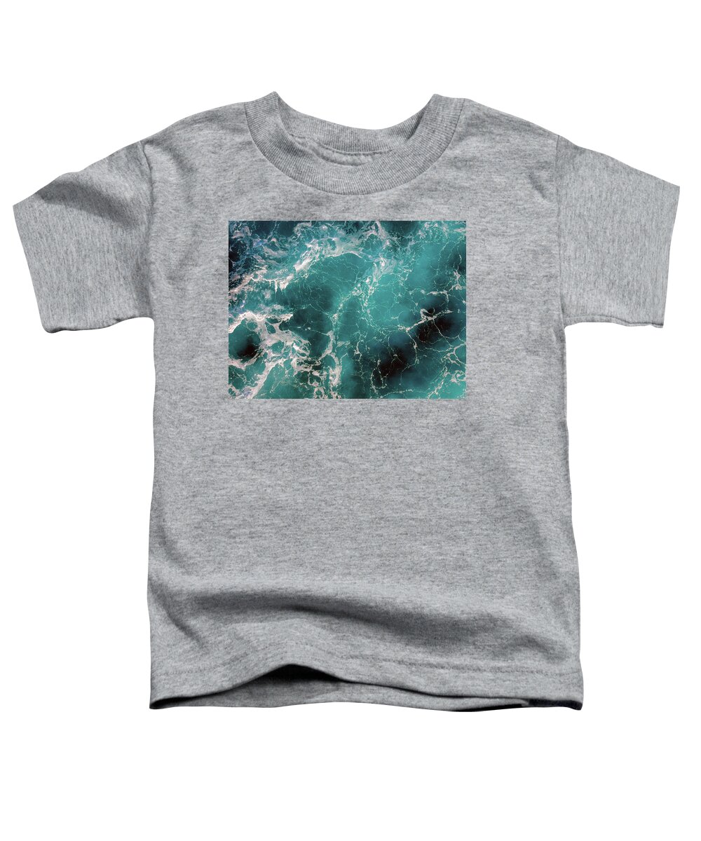 Ocean Toddler T-Shirt featuring the photograph Ocean Surface Pattern by Christopher Johnson