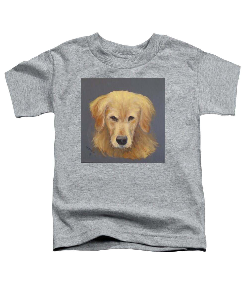 Realism Toddler T-Shirt featuring the painting Penny by Donelli DiMaria