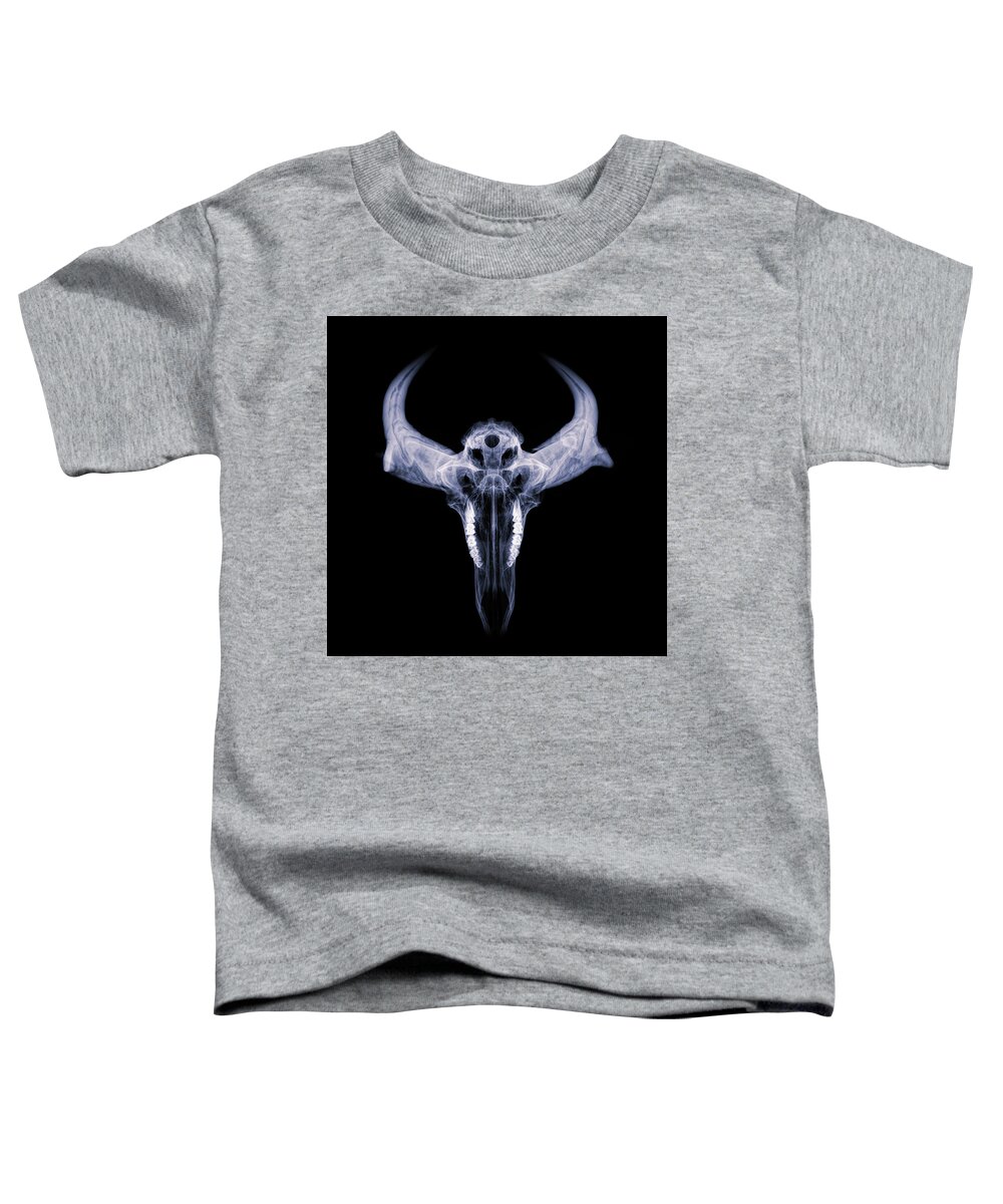Kansas Toddler T-Shirt featuring the photograph Pronghorn x-ray 01 by Rob Graham