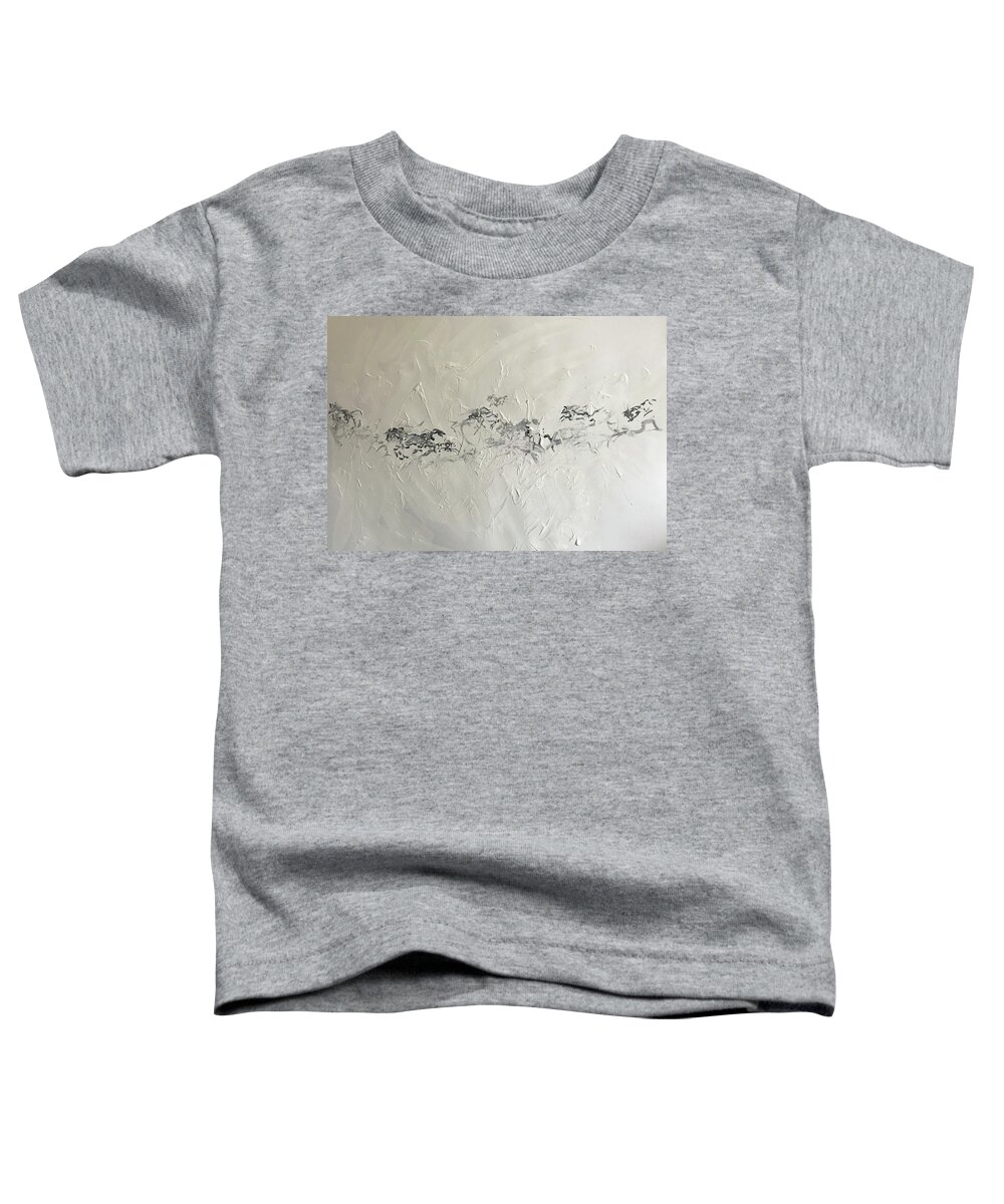 Horses Toddler T-Shirt featuring the painting Rampage Run by Elizabeth Parashis