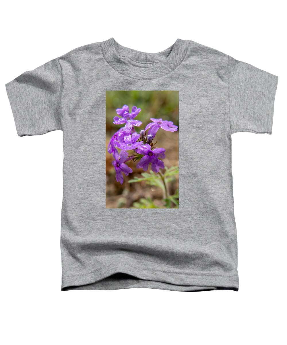 Flower Toddler T-Shirt featuring the photograph Resilience by Ivars Vilums