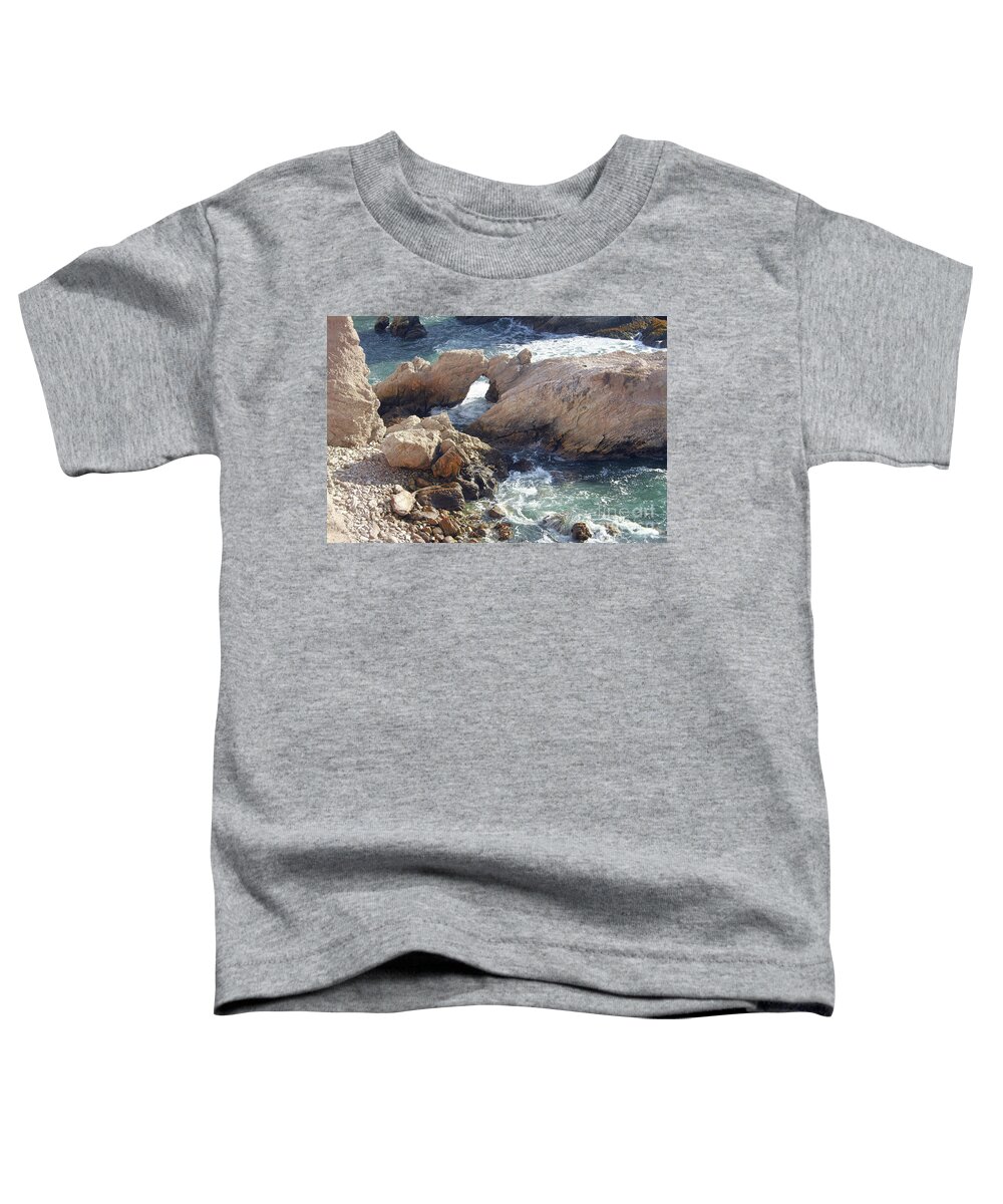 Rocks Toddler T-Shirt featuring the photograph Rocks At Montana De Oro by Michael Rock
