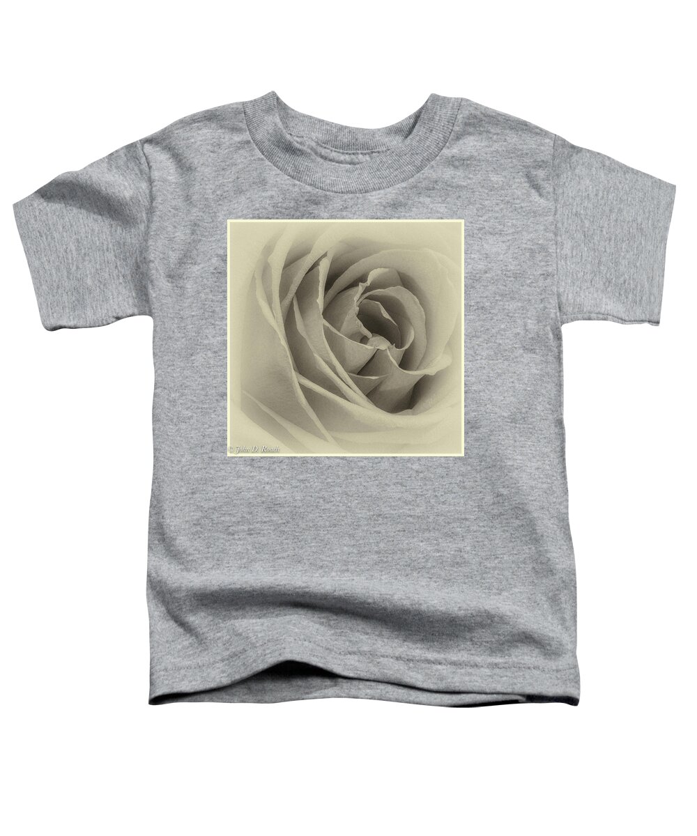  Toddler T-Shirt featuring the photograph Rose by John Roach