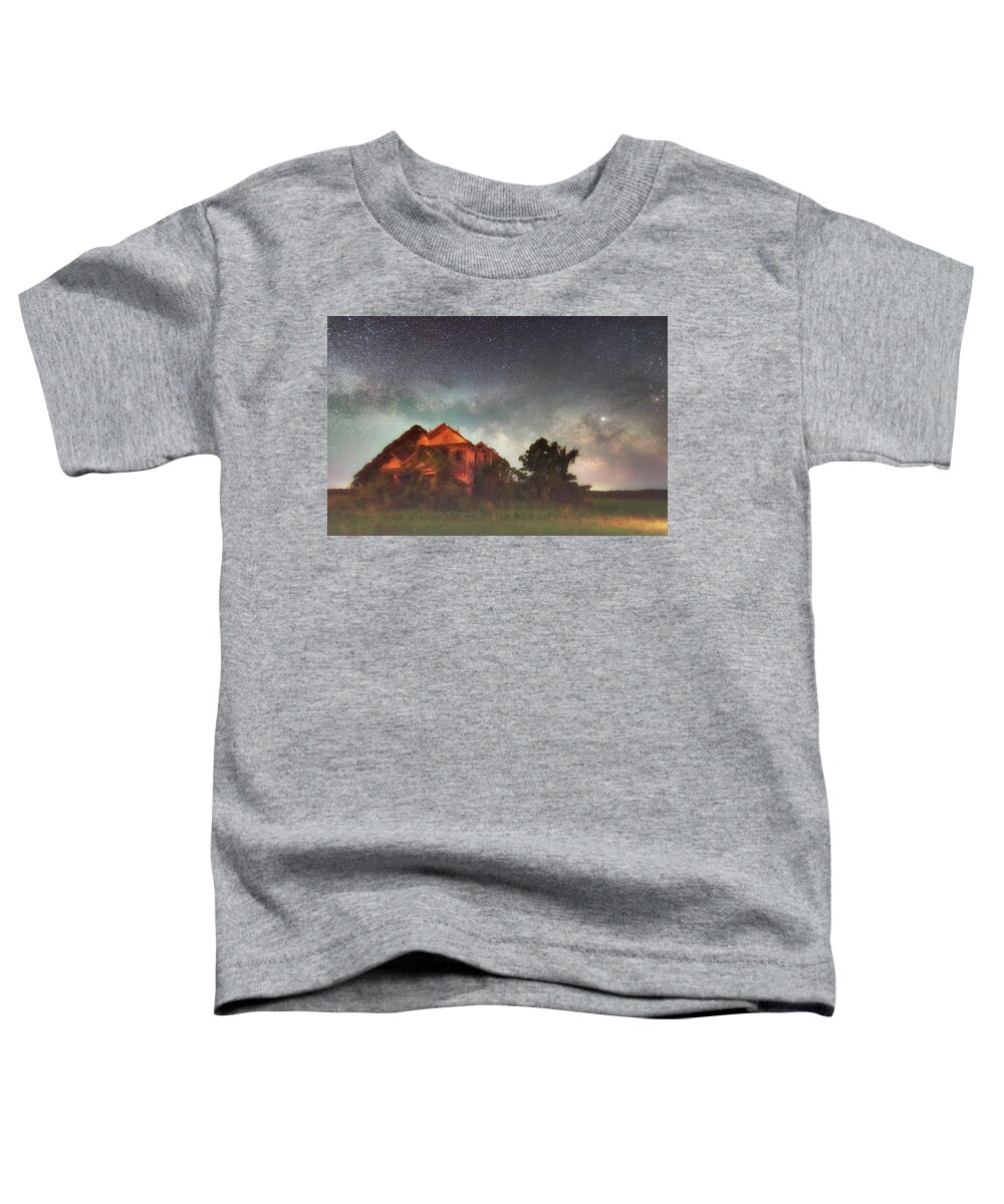 Ruined Dreams Toddler T-Shirt featuring the photograph Ruined Dreams by Russell Pugh