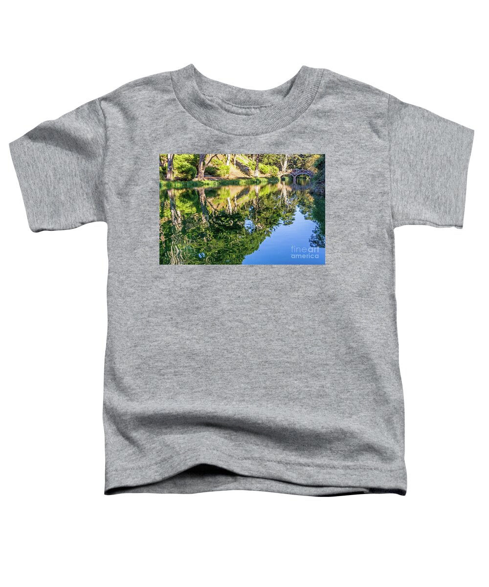 Reflections Toddler T-Shirt featuring the photograph Rustic Reflections by Kate Brown