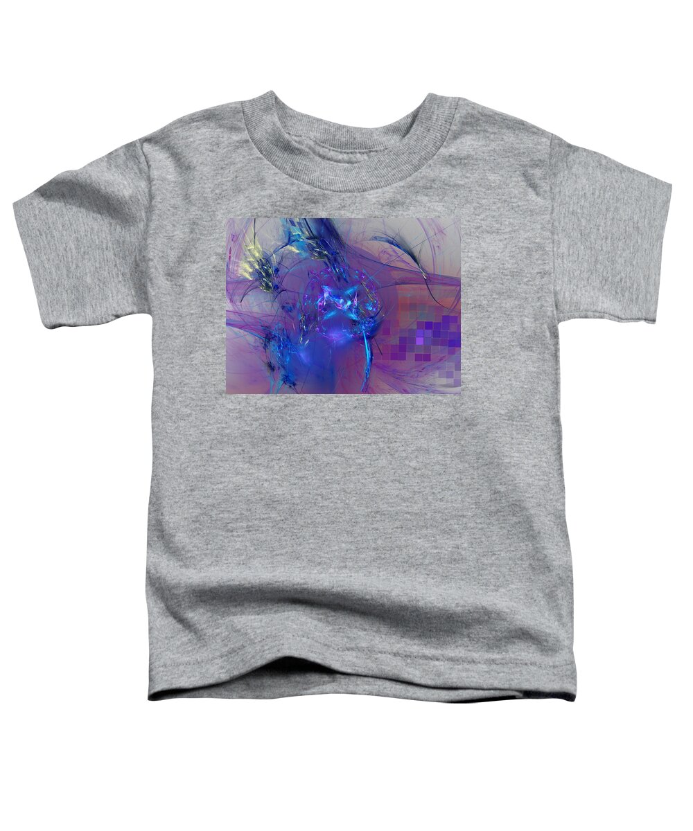 Art Toddler T-Shirt featuring the digital art Sanapia by Jeff Iverson