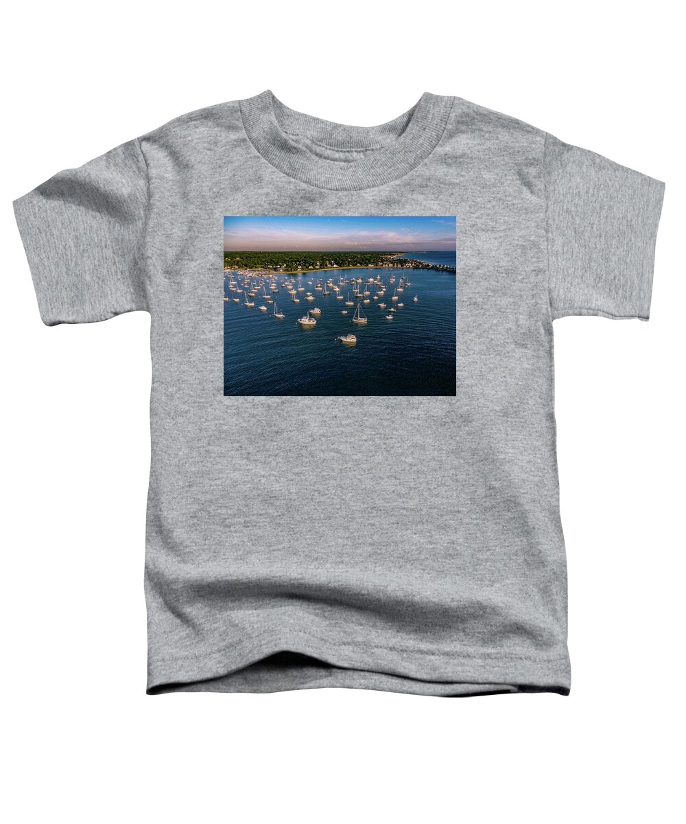 Harbor Toddler T-Shirt featuring the photograph Scituate harbor by William Bretton