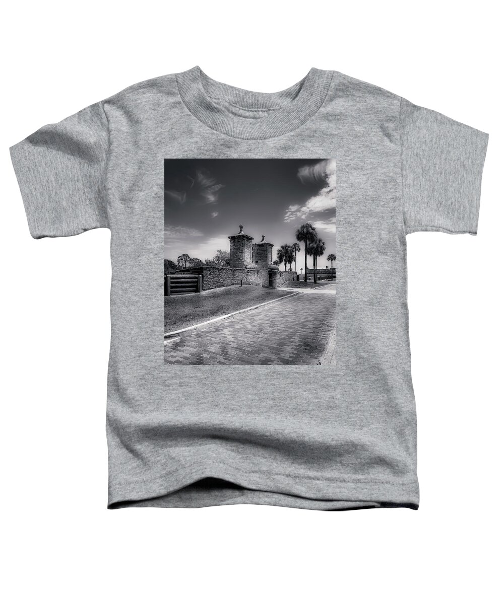St Augustine Toddler T-Shirt featuring the photograph Sentinels by Joseph Desiderio
