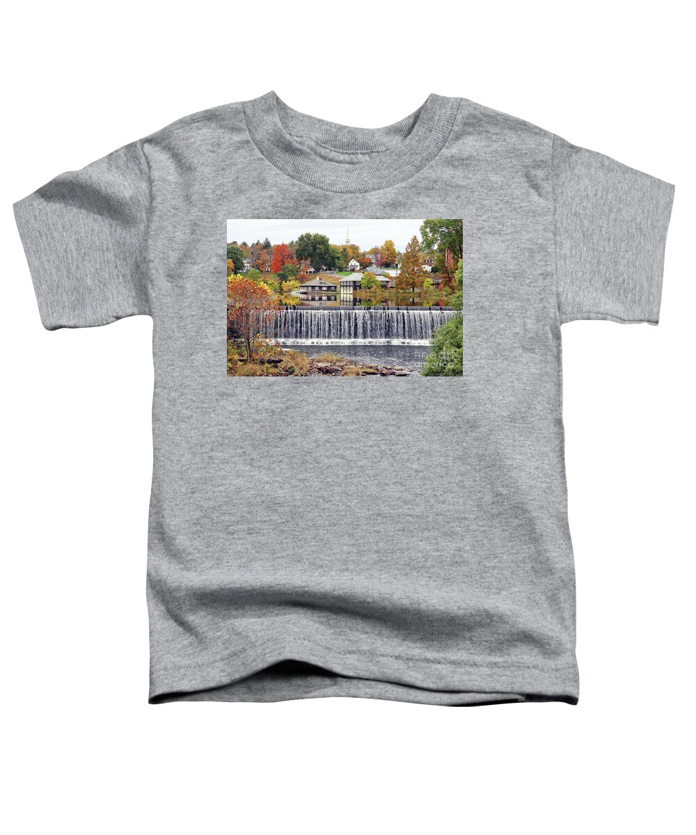 Smith College Toddler T-Shirt featuring the photograph Smith College Rowing Center 3851 by Jack Schultz