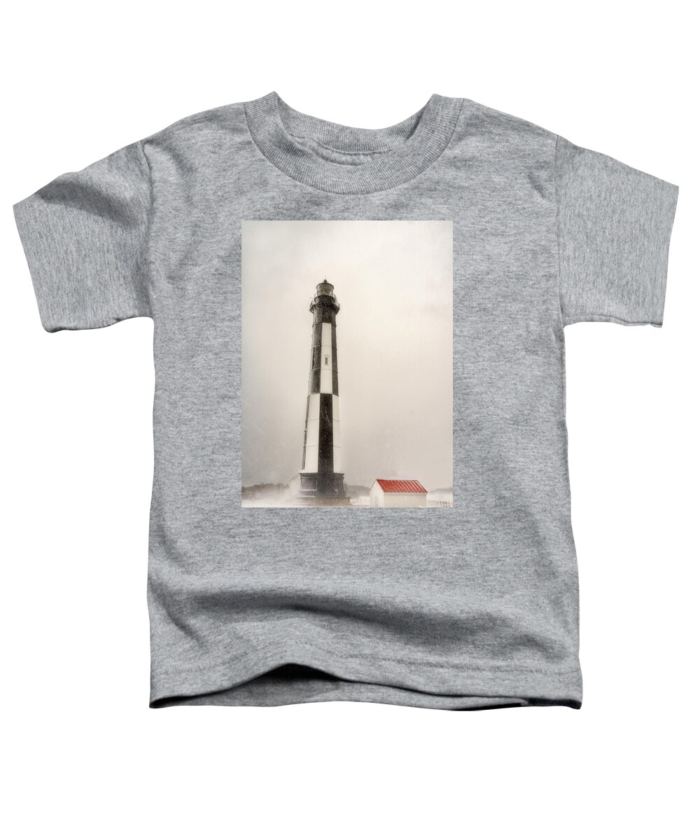 Cape Henry Toddler T-Shirt featuring the photograph Snowbound by Russell Pugh