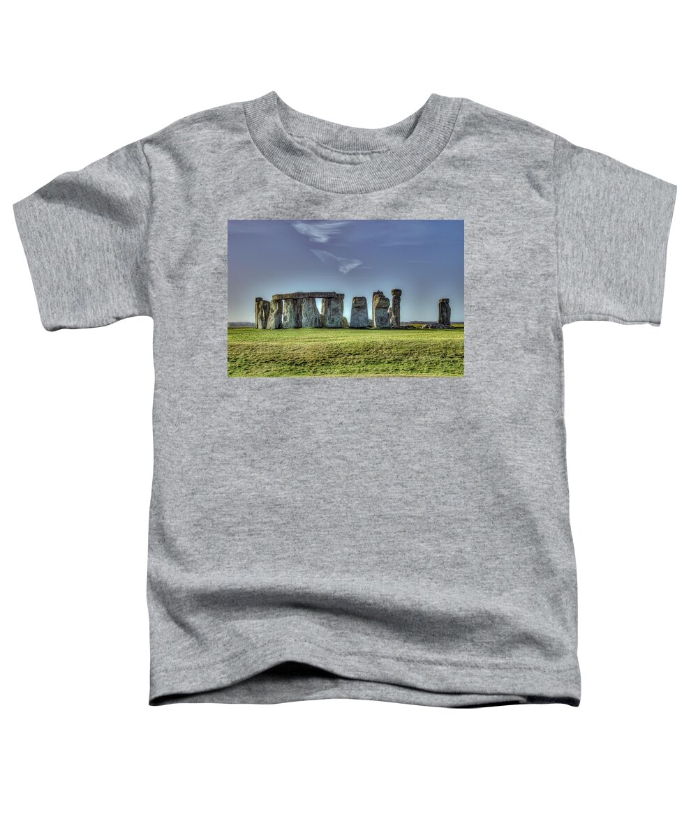 Tourism Toddler T-Shirt featuring the photograph Stonehenge by Laura Hedien