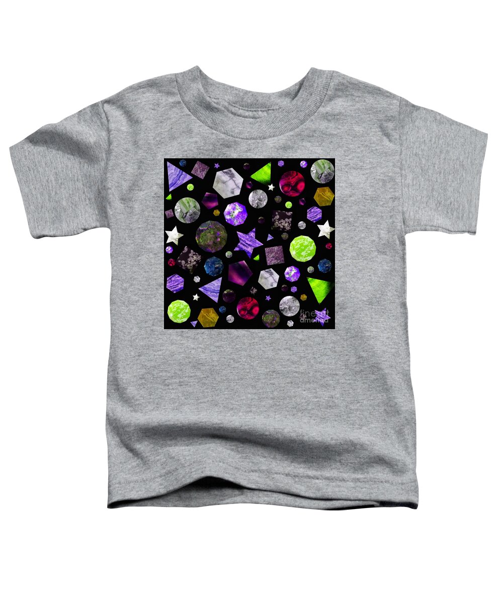Colorful Toddler T-Shirt featuring the digital art Success Vibes by Rachel Hannah