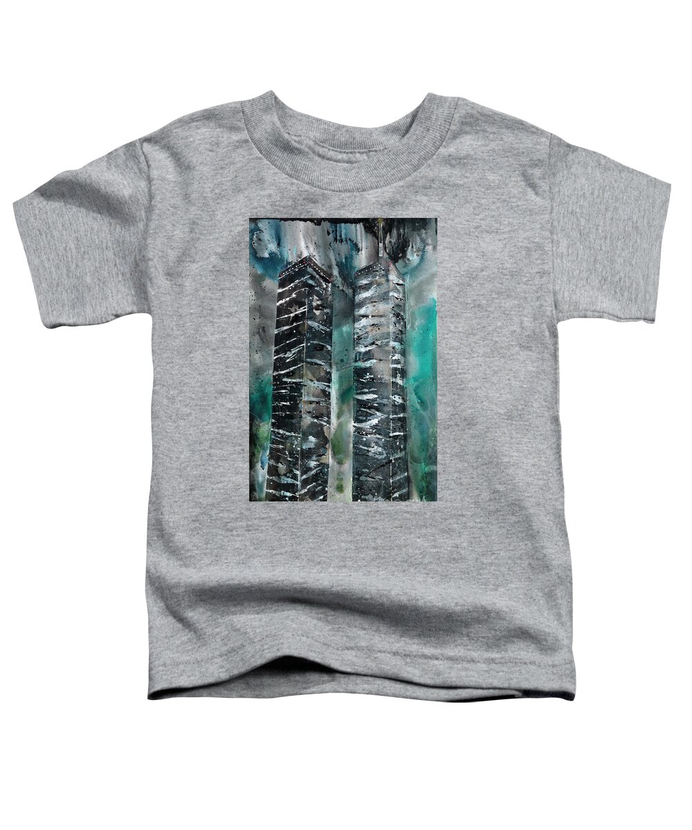 2019 Toddler T-Shirt featuring the painting T2 by Kasha Ritter