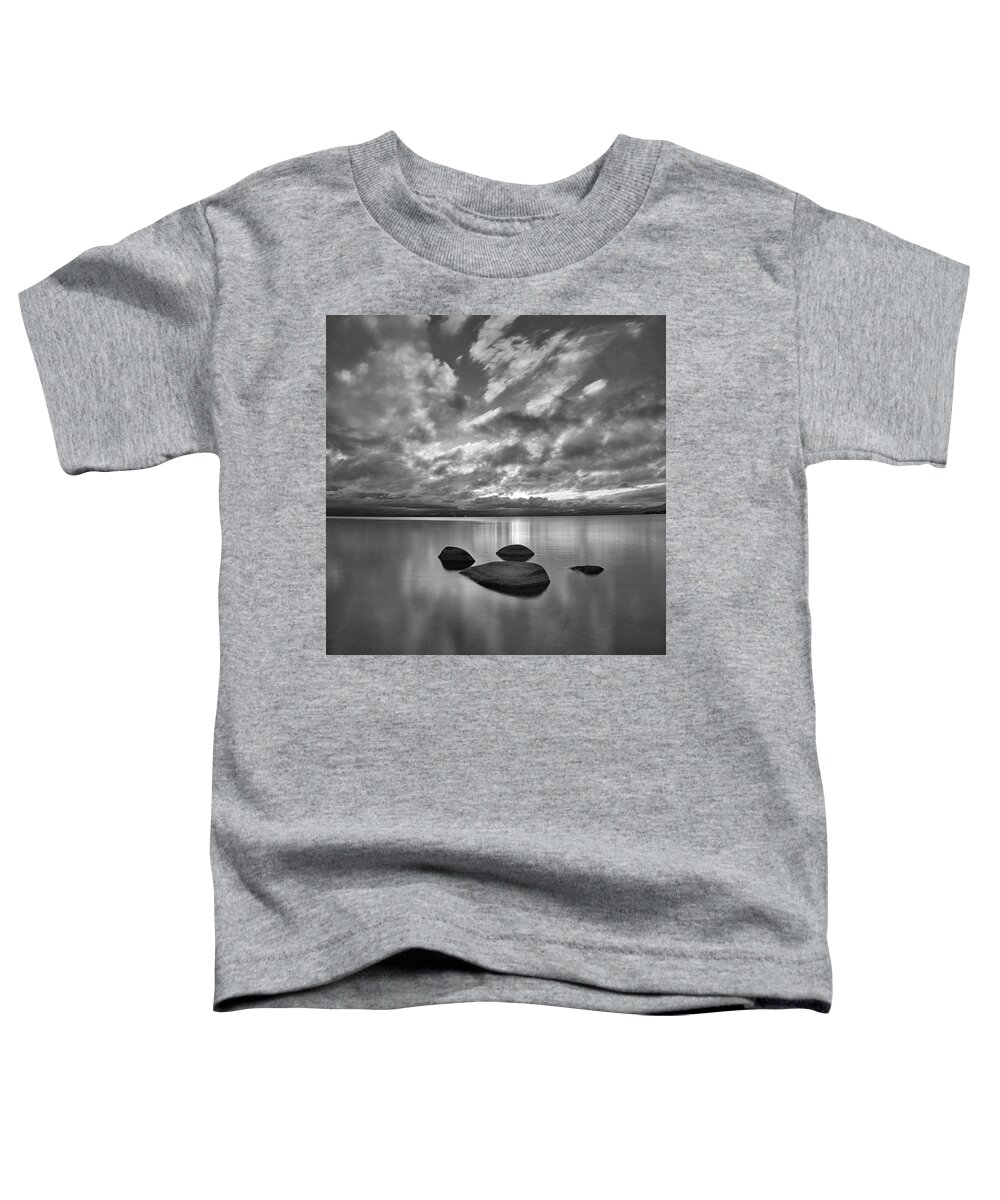 Lake Toddler T-Shirt featuring the photograph Tahoe Cloud mirror by Martin Gollery