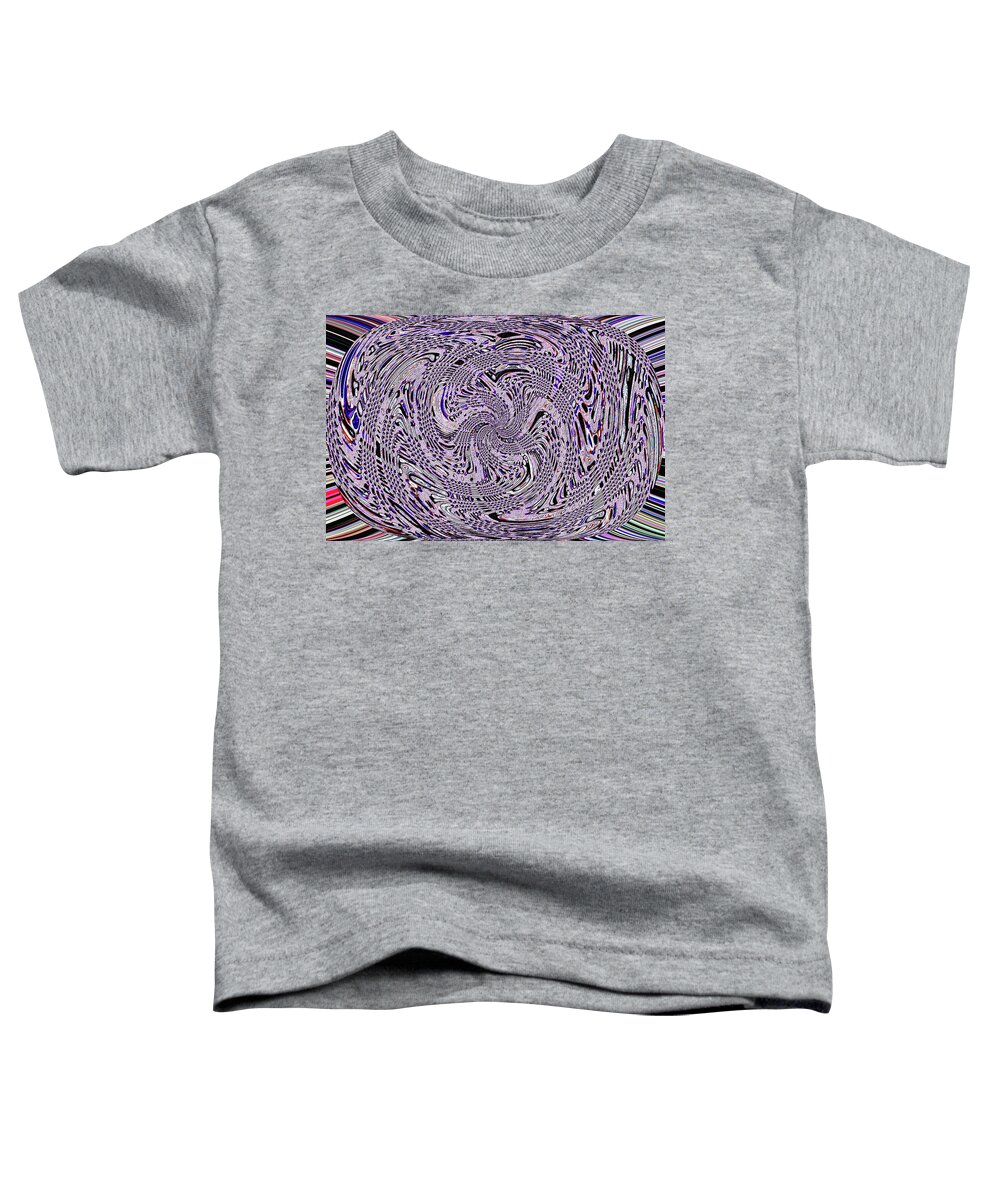 The Birds A Janca Abstract Toddler T-Shirt featuring the digital art The Birds by Tom Janca