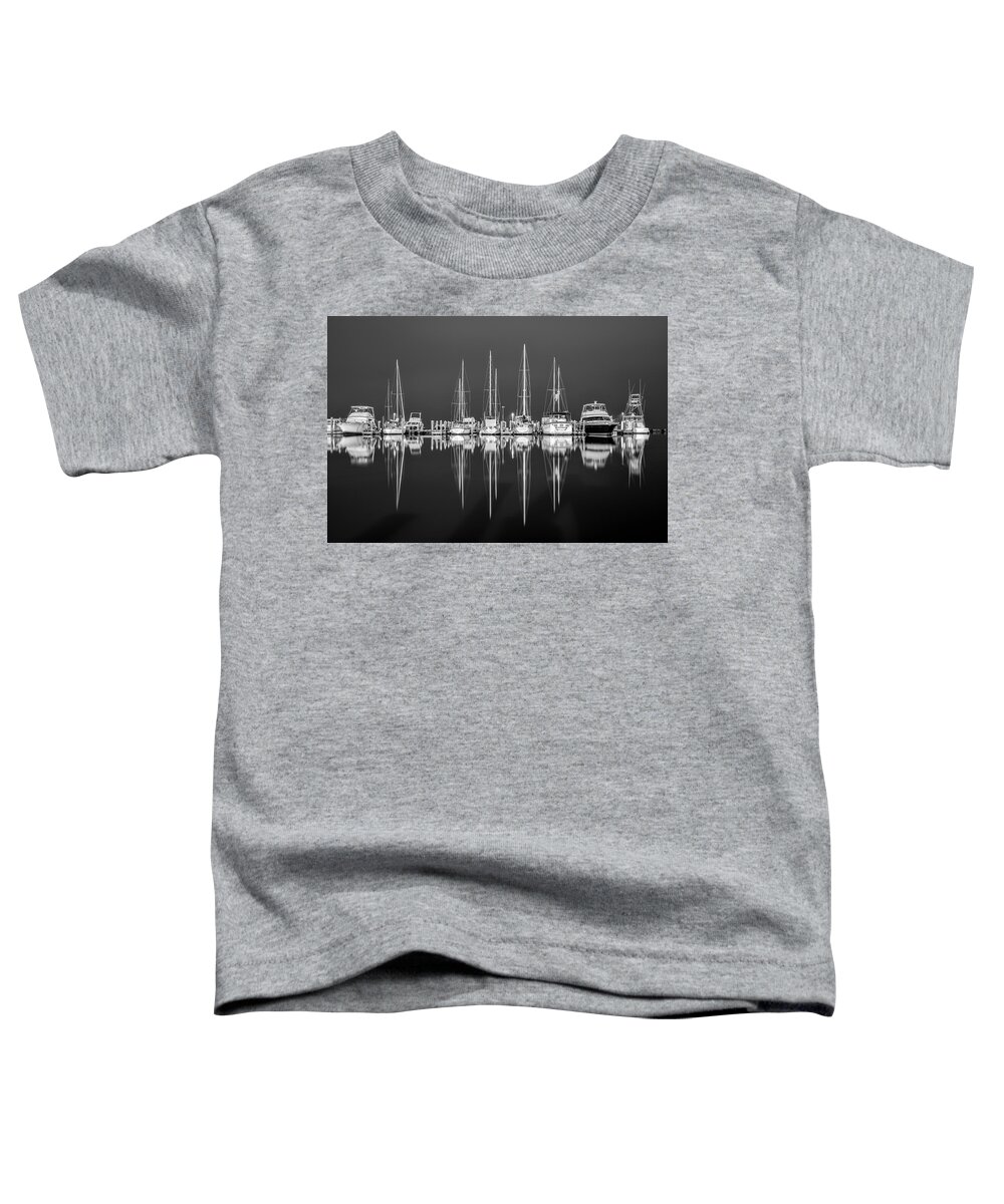 Harbor Toddler T-Shirt featuring the photograph The Stillness by Christopher Rice