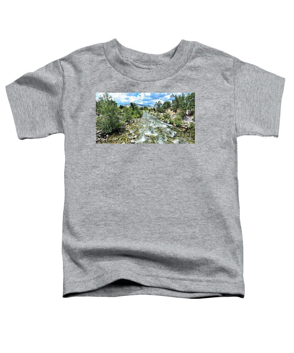 Joe Lach Toddler T-Shirt featuring the photograph Walker River in Walker, Ca by Joe Lach