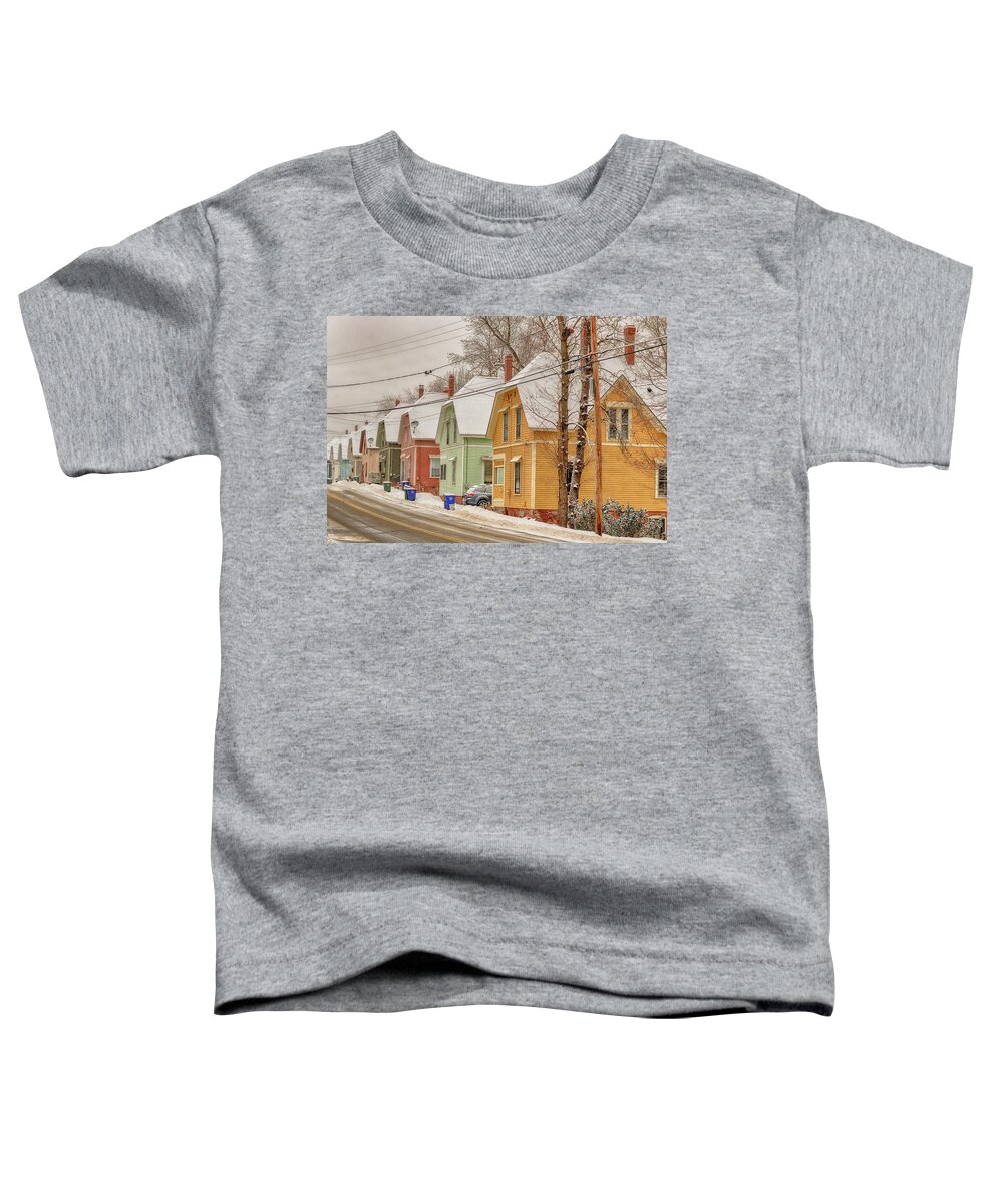 Westbrook Toddler T-Shirt featuring the photograph Westbrook, Maine by Bob Doucette