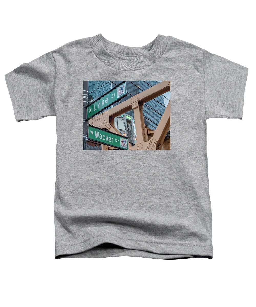 Elevated Train Toddler T-Shirt featuring the photograph Where are You by Laura Hedien
