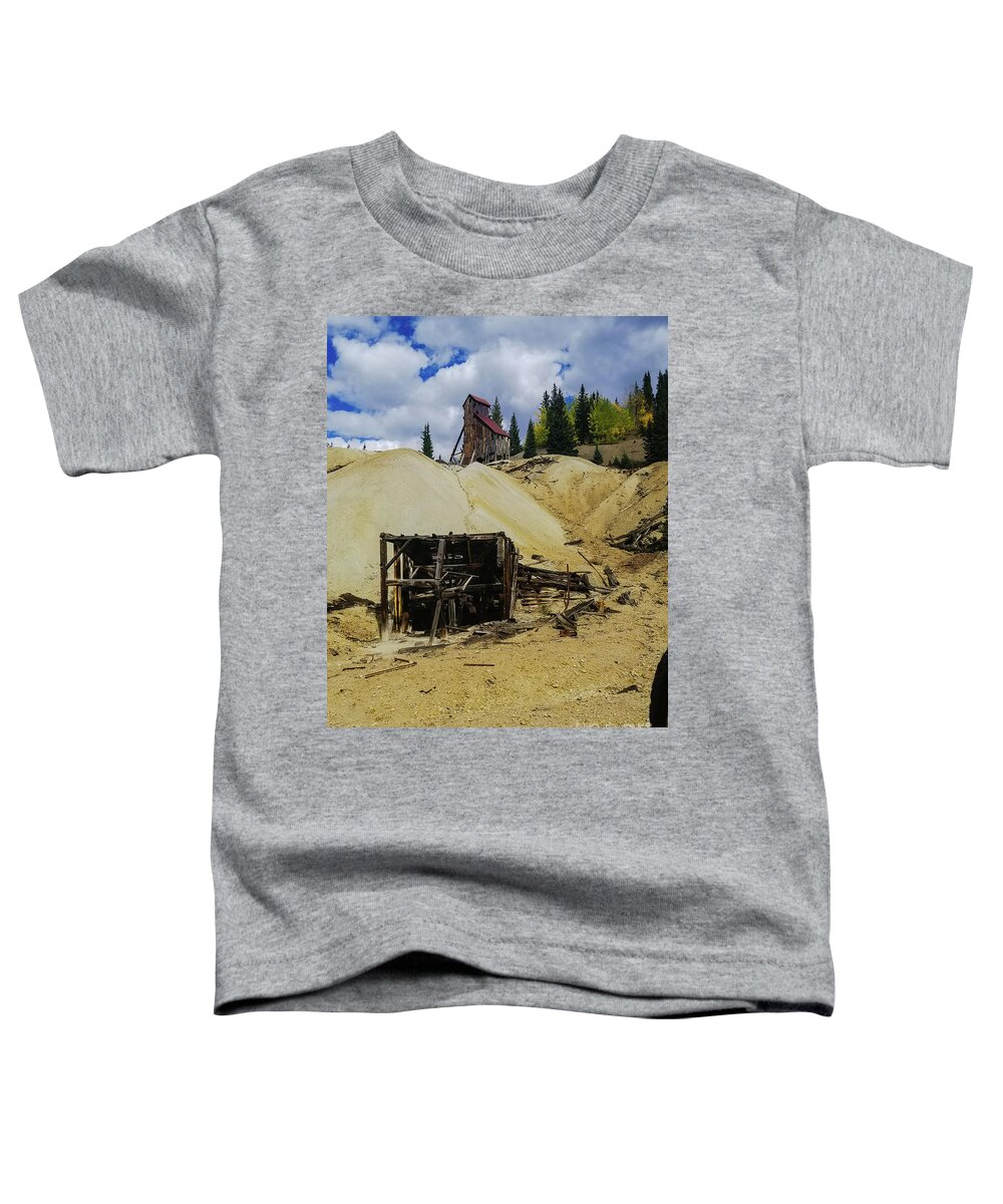 Mine Toddler T-Shirt featuring the photograph Yankee Girl Mine by Elizabeth M