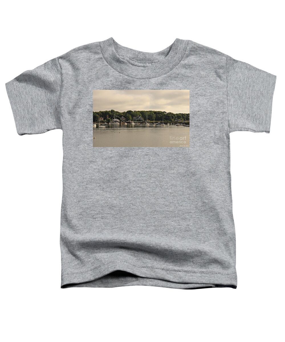 Marcia Lee Jones Toddler T-Shirt featuring the photograph York River, Maine by Marcia Lee Jones